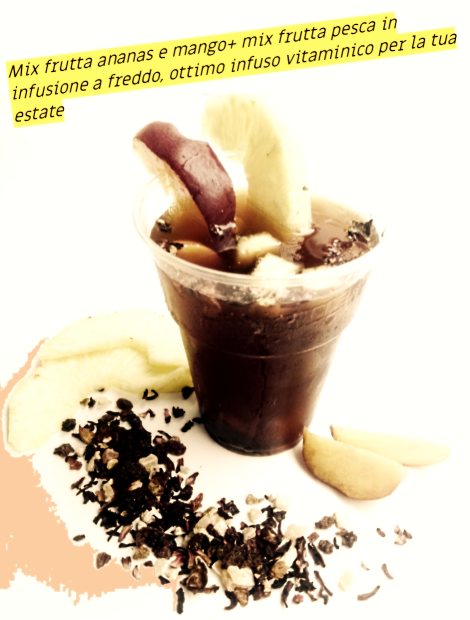 mix fresco ananas mango e pesca