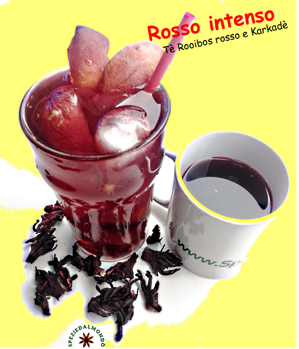 tè rooibos rosso e karkadè